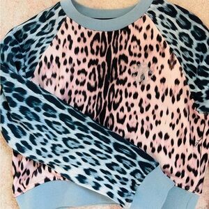 Roberto Cavalli girls crewneck